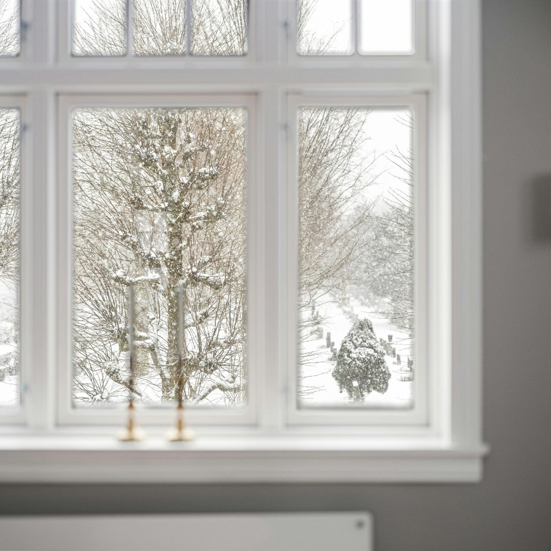 warm house on a chilly day